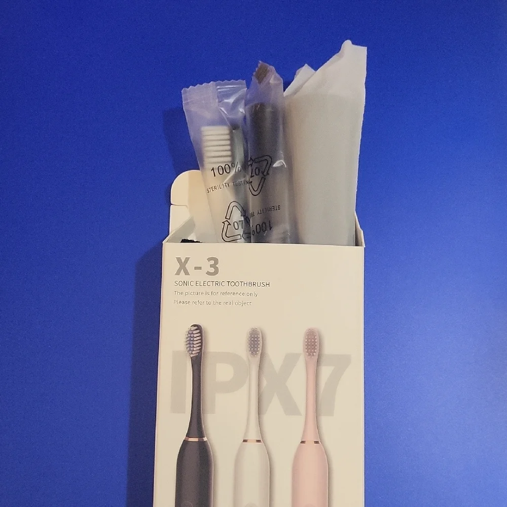 X-3 Sonic Electric Toothbrush In Black